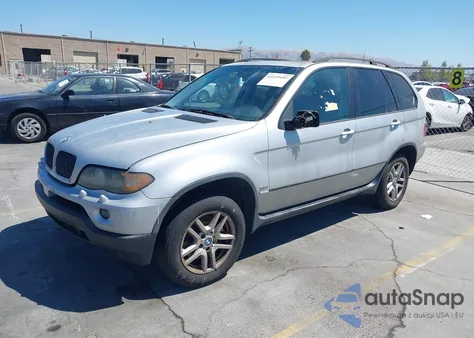 2006 BMW X5 3.0I из США, поврежденный, VIN 5UXFA13586LY29117